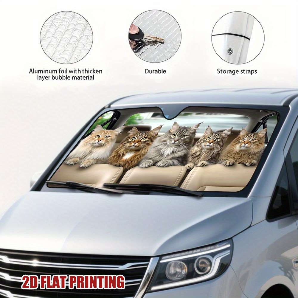 Car Sun Shades Size 130 X70Cm