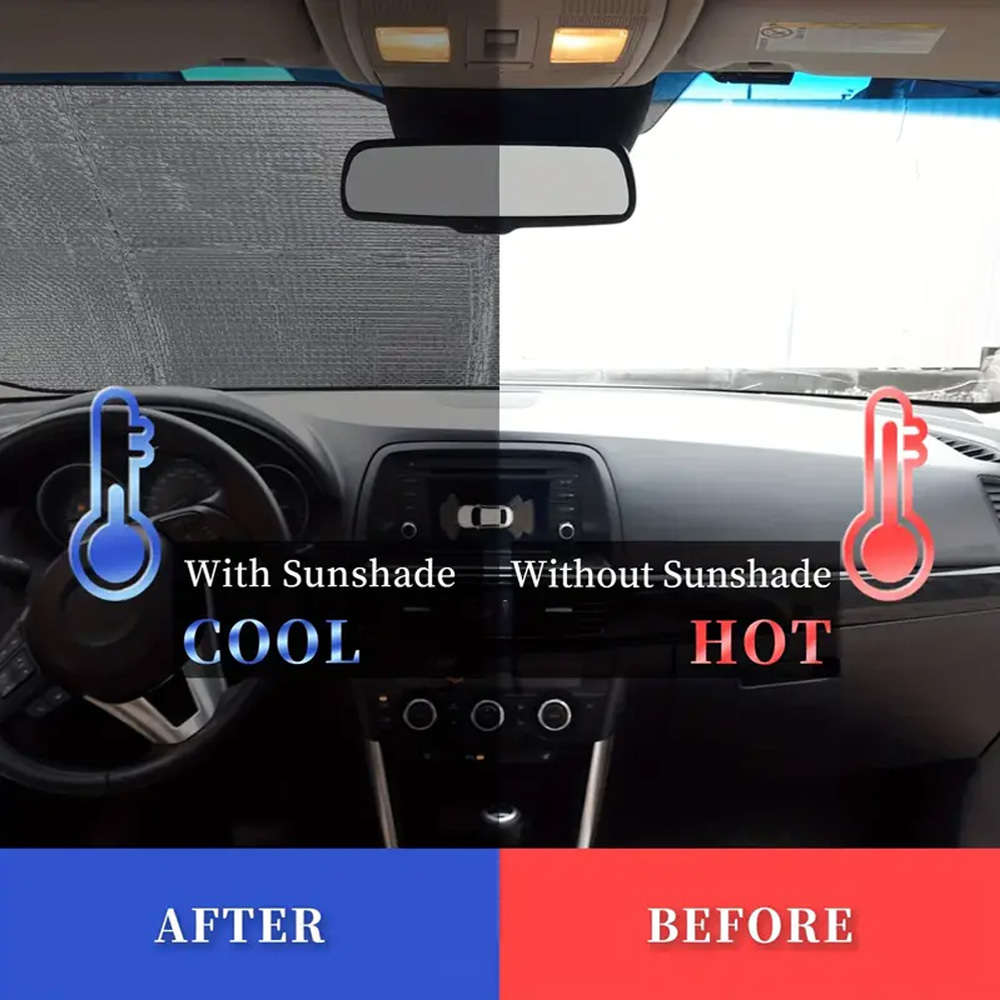 Car Sun Shades Size 130 X70Cm