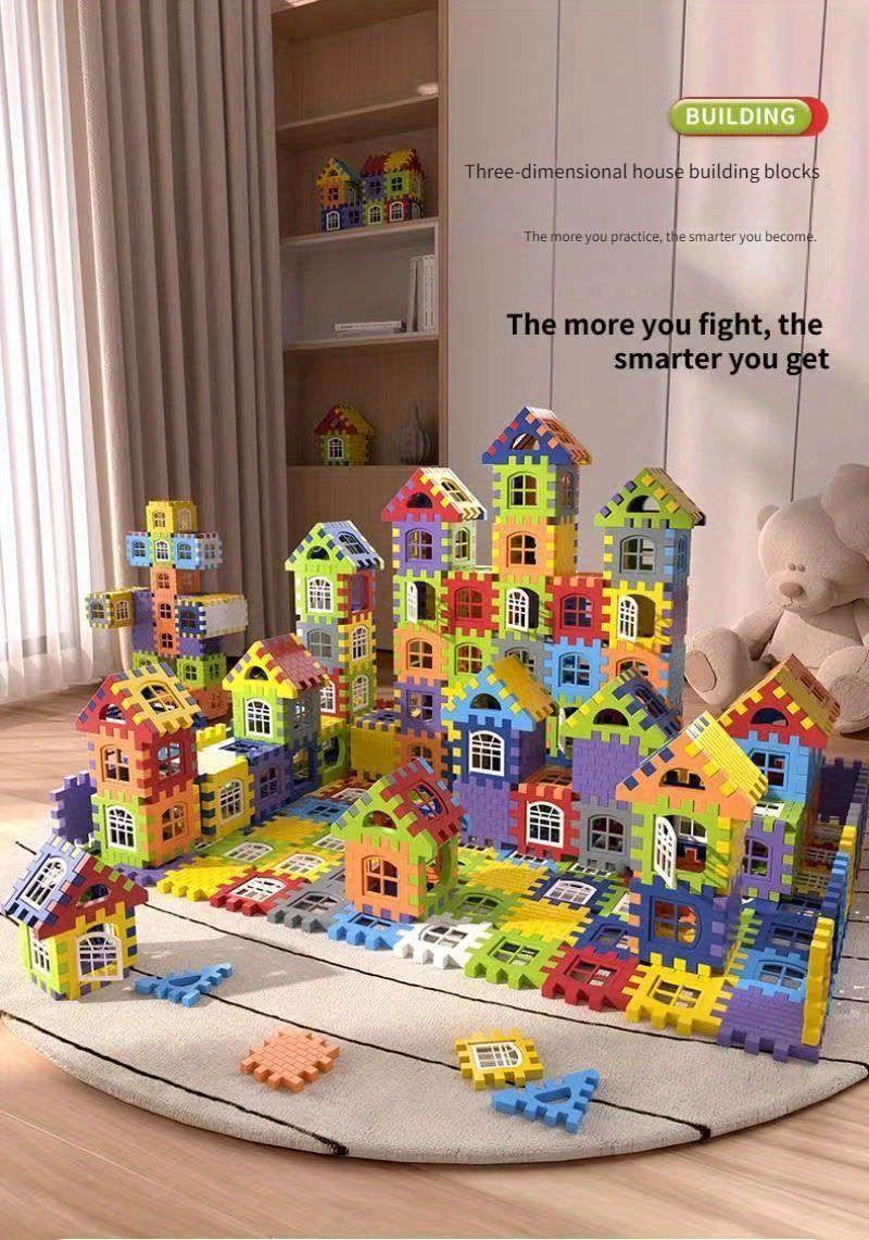 Building Toy Architectural Model Toy Set Quantity Bag: 100 Pieces