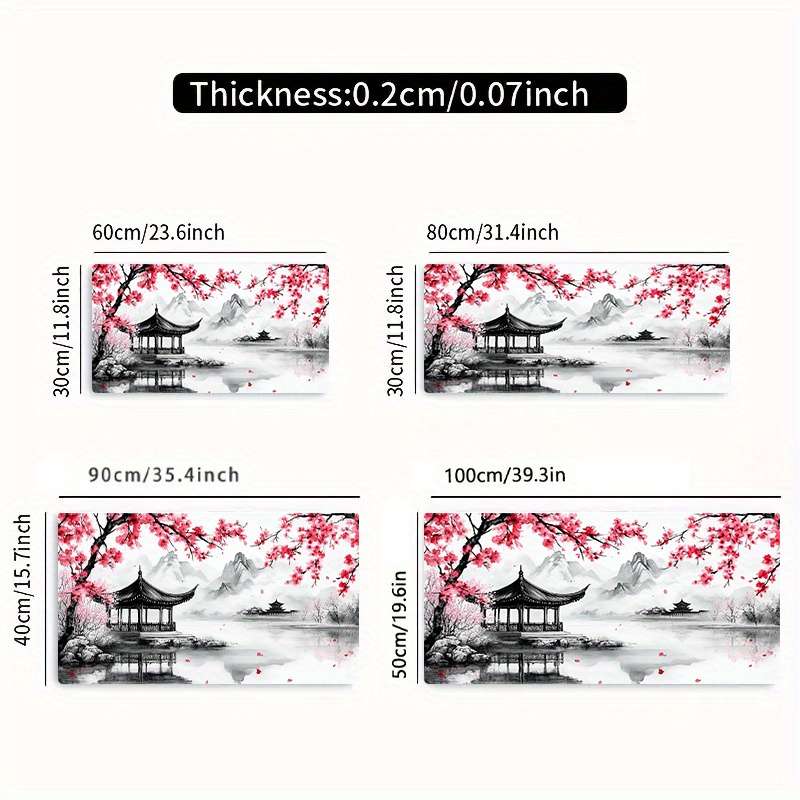 Mouse Pad Size 40X90Cm15.7X35.4Inch