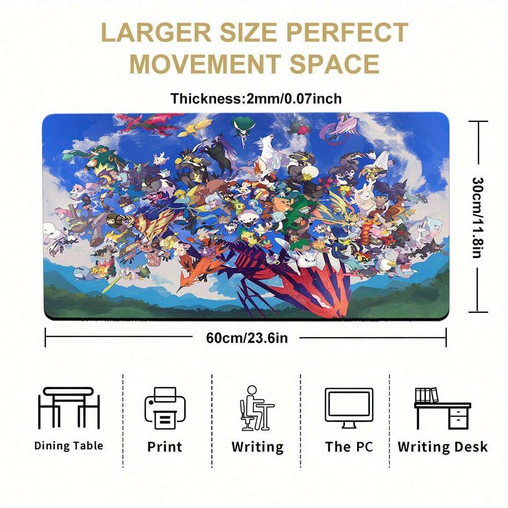 Mouse Pad Size 11.8X23.6Inch