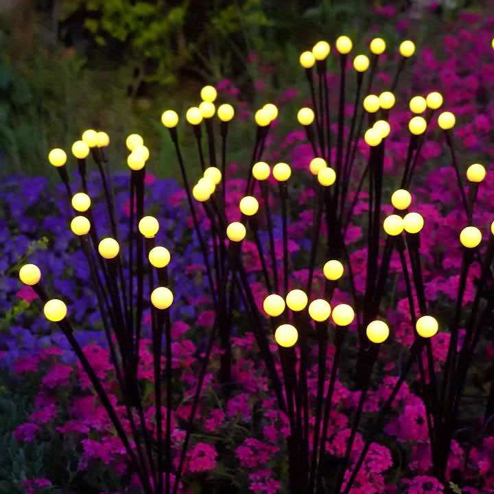 Solar Firefly Lawn Garden Lights