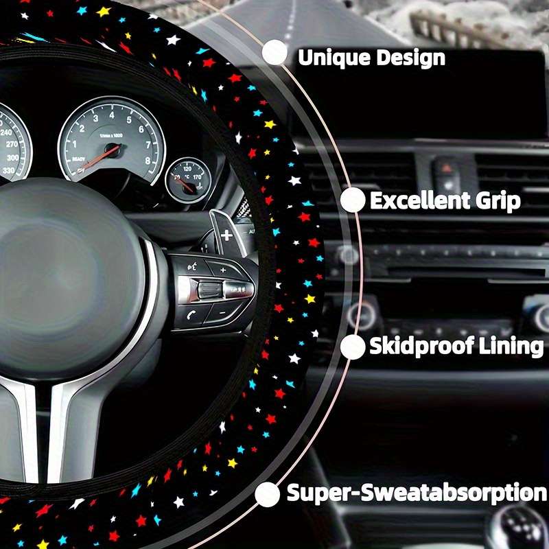 Car Steering Wheel Cover A