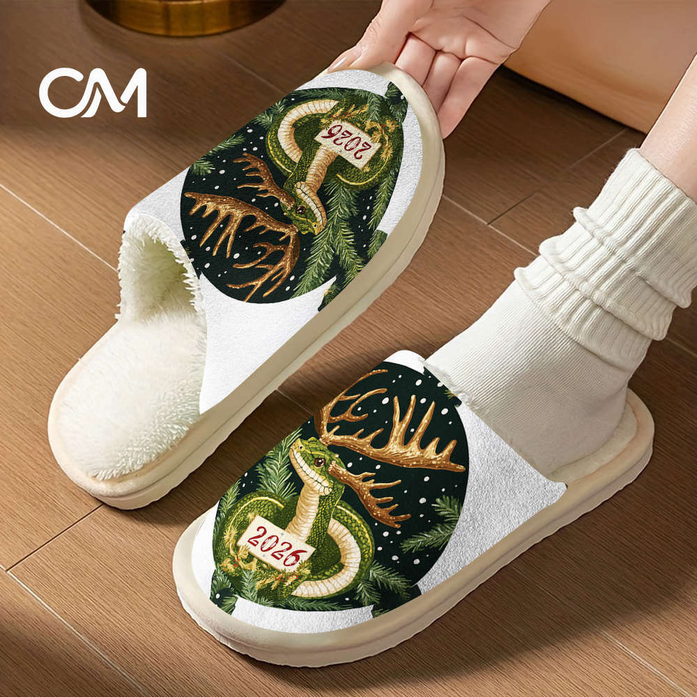 Cotton Slippers Color Color Printing Sizeuk 4.5-5