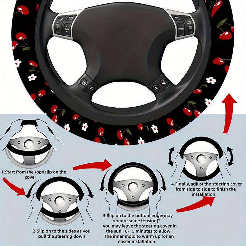 Car Steering Wheel Cover A