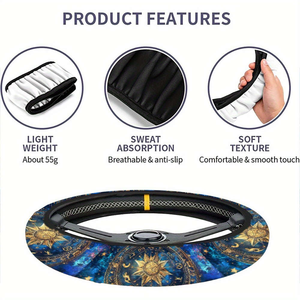 Car Steering Wheel Cover A