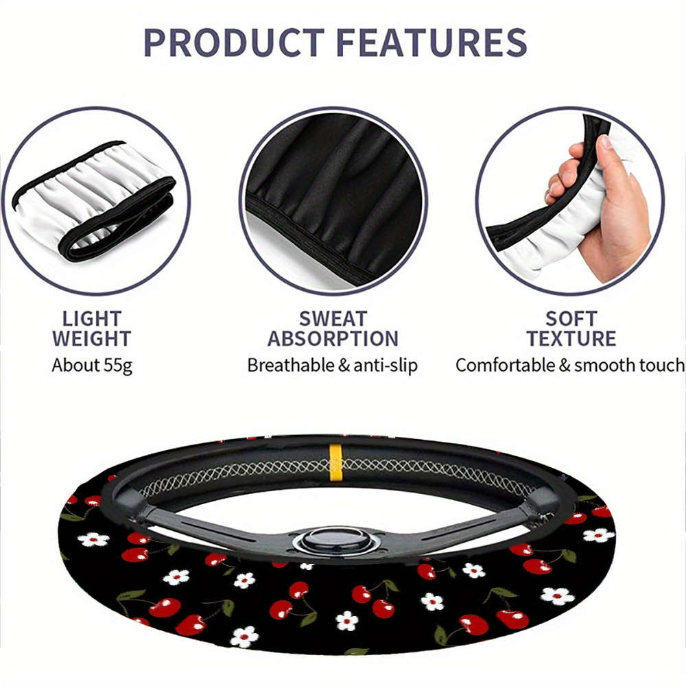 Car Steering Wheel Cover A