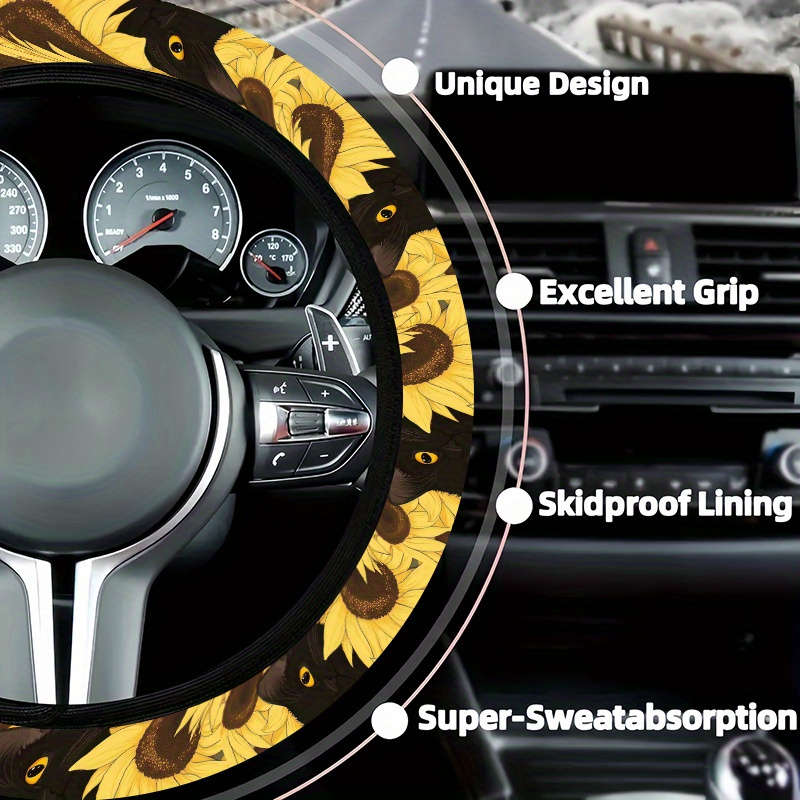 Car Steering Wheel Cover A