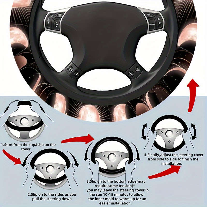 Car Steering Wheel Cover A