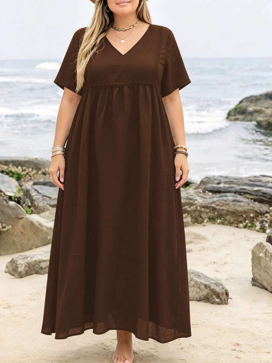 Women S Dress Color Red Size Plus 5Xl