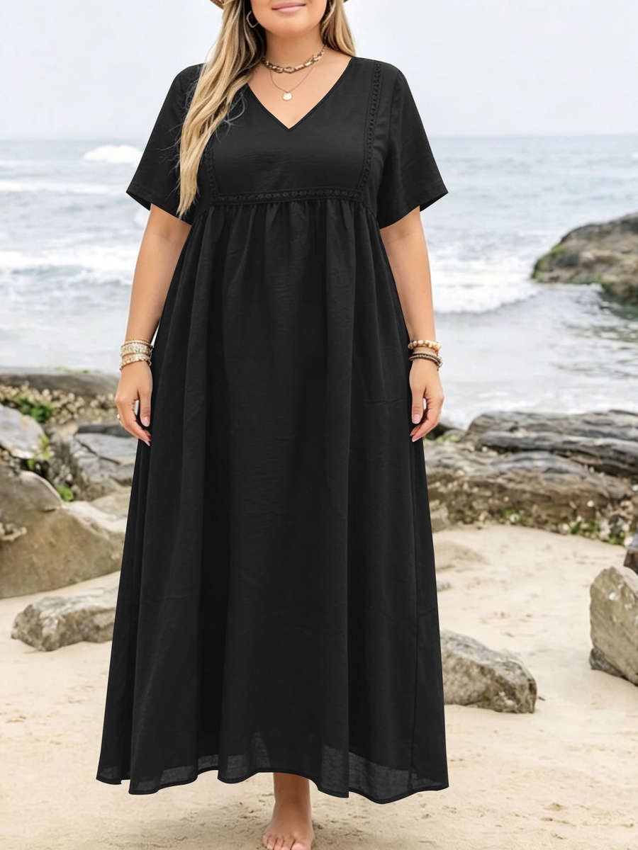 Women S Dress Color Red Size Plus 5Xl
