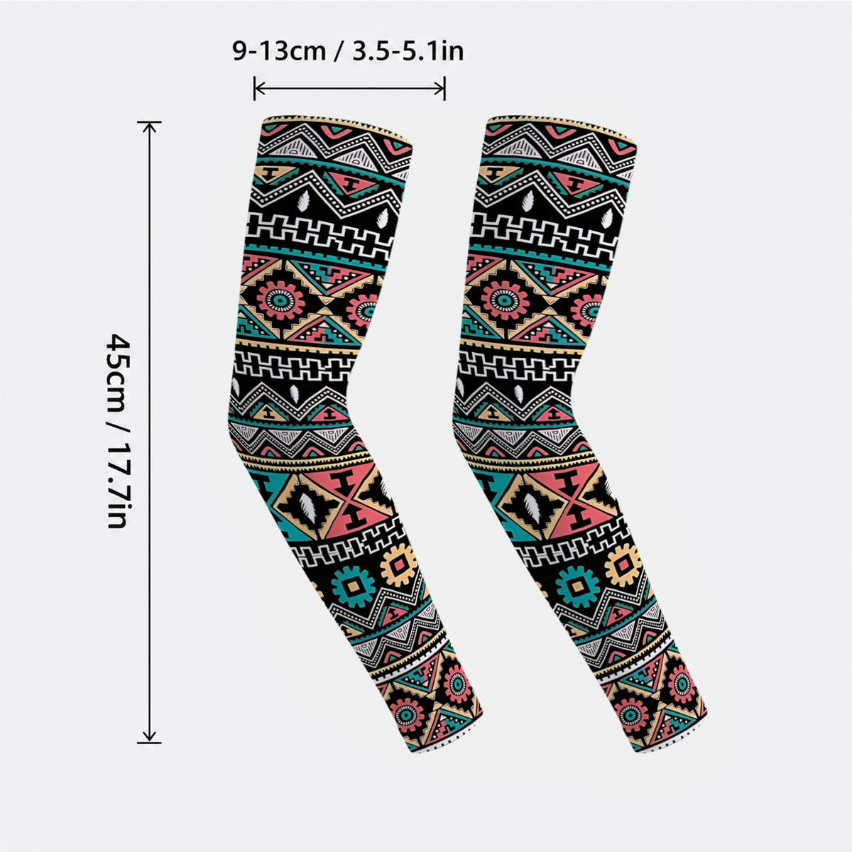 Sunscreen Sleeves Color Floral Printing