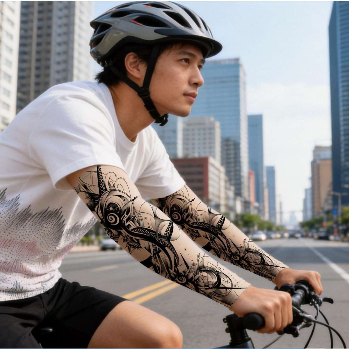 Sunscreen Sleeves Style Sports