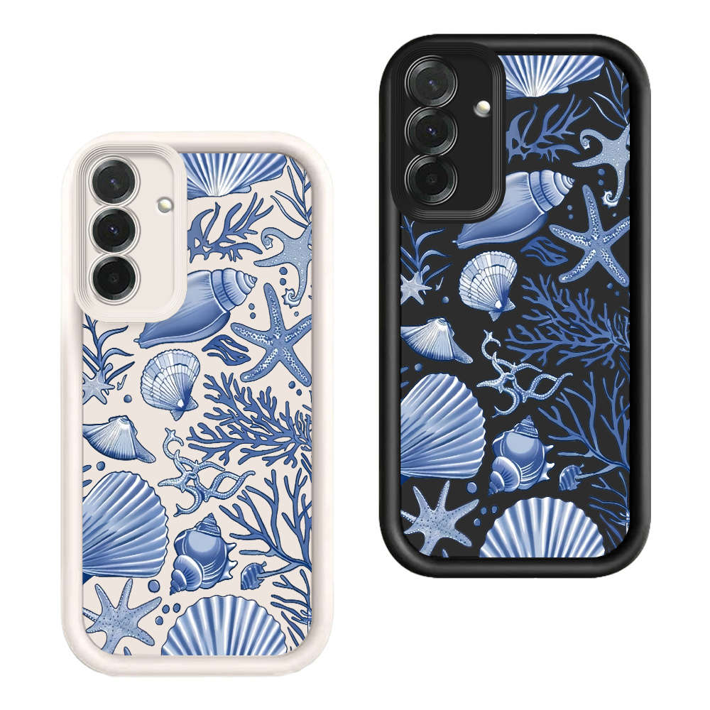 Phone Case Black Compatible Model Galaxy A7 2018