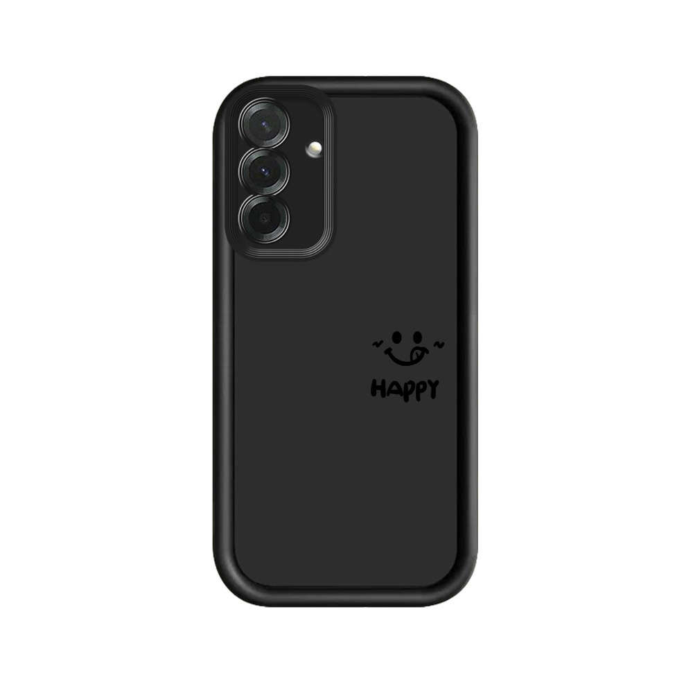 Phone Case Black Compatible Model Galaxy A7 2018