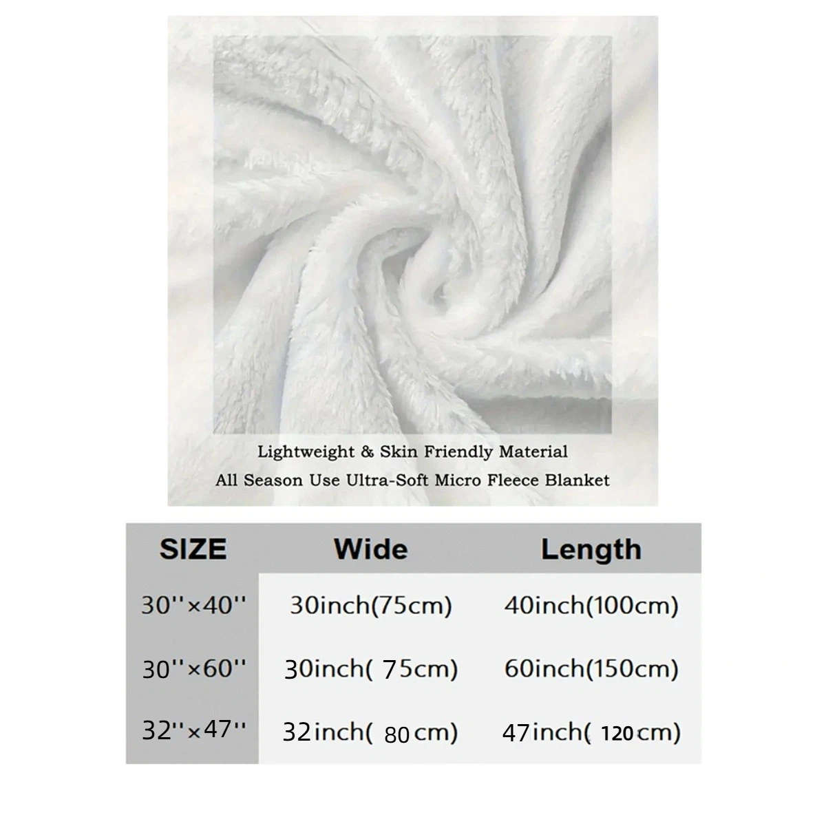 Blanket 32In*47In80*120Cm