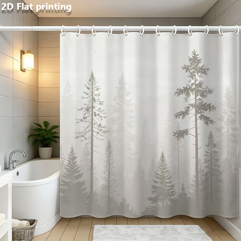 Waterproof Shower Curtain Size 240*200Cm