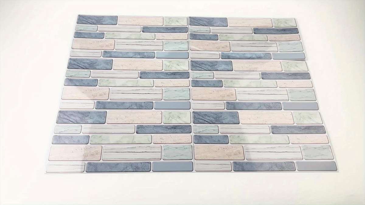 31PCS Luxury Waterproof Self Adhesive Imitation Ceramic Tile Wall Stickers