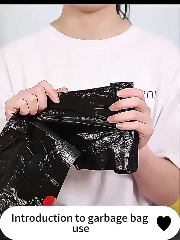 Trash Bagblackquantity180Pcs