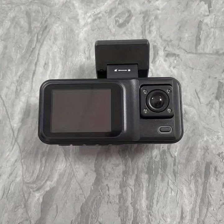 Gyioeupt Dual Lens Dashcam Full Hd Front Camera With Built In Rear 1080P