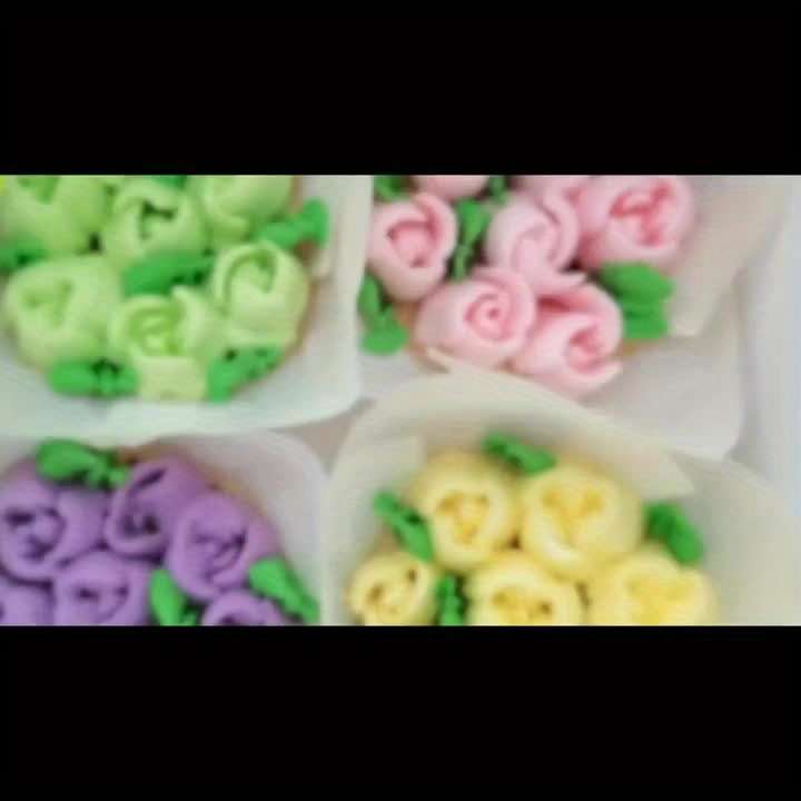 Piping Nozzle Color 7 Flower Piping Tips