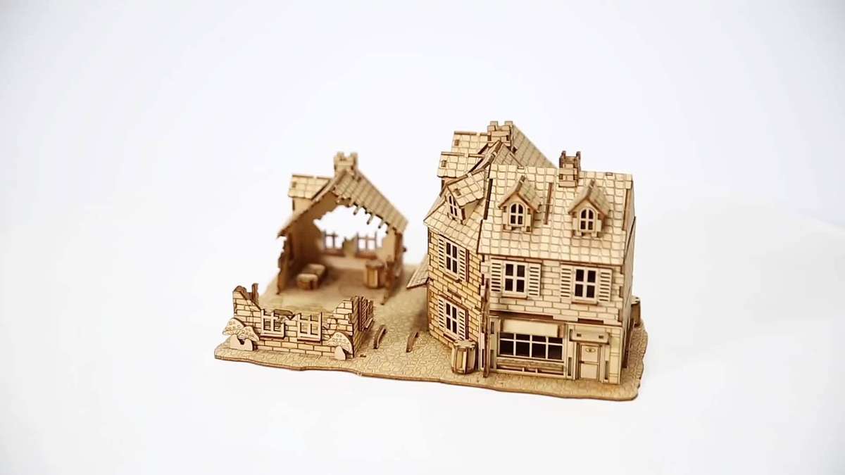 Building Toy Architectural Model Toy Set Model Lg852