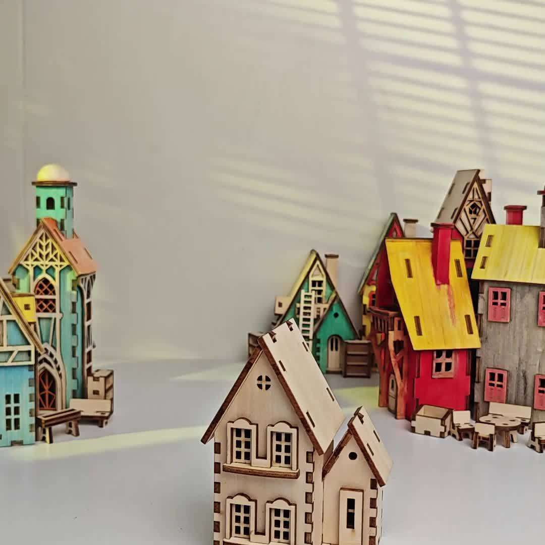 Building Toy Architectural Model Toy Set