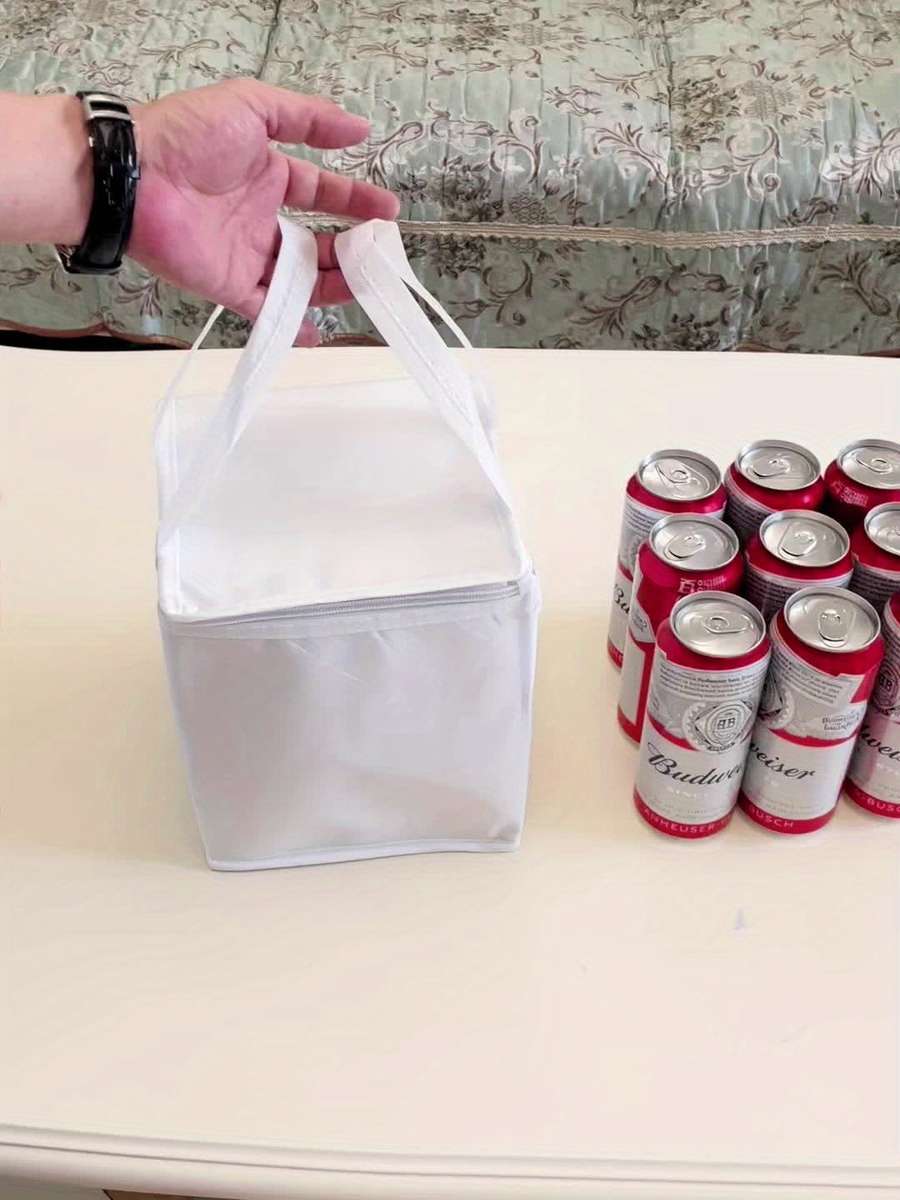 Insulated Cooling Bag Color White