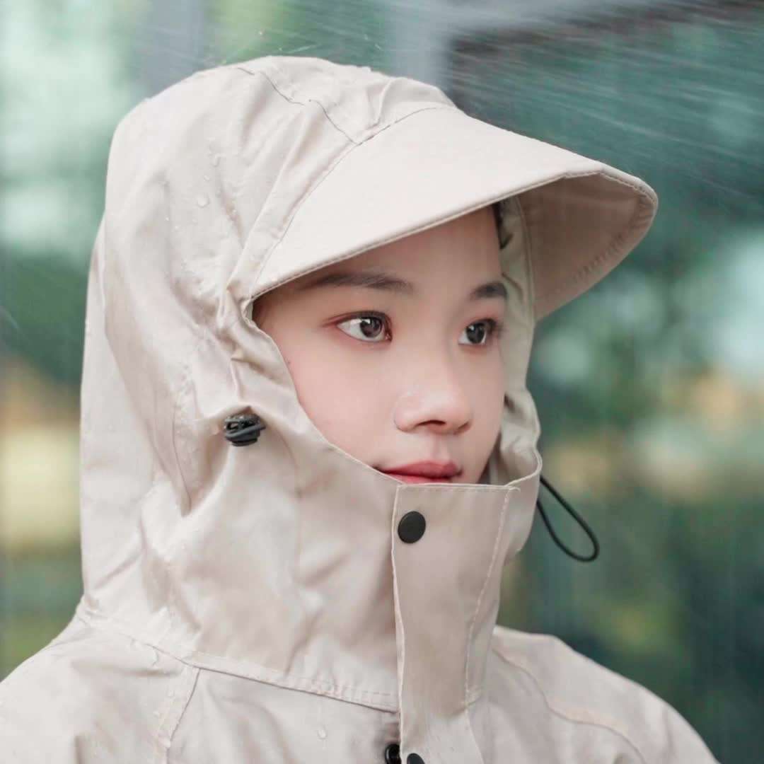 Raincoat Khaki Size Uk M