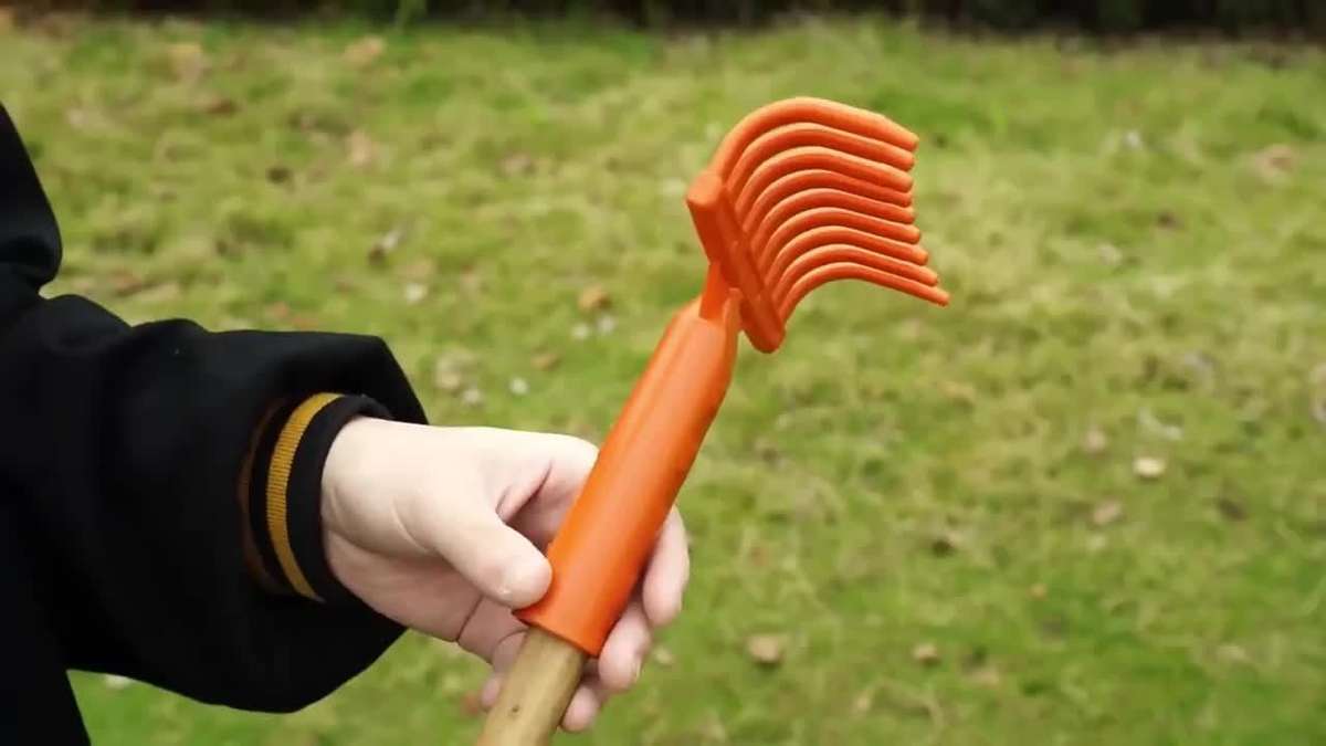 Garden Supplies Color 13Cm Rake Orange 2Pcs