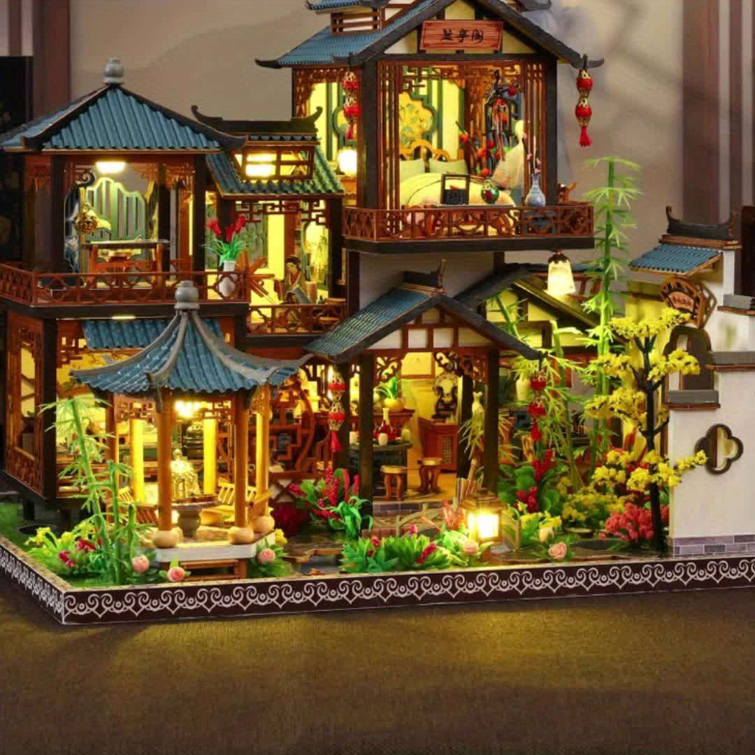 3D Model Desktop Ornament Style Elegant Lanting