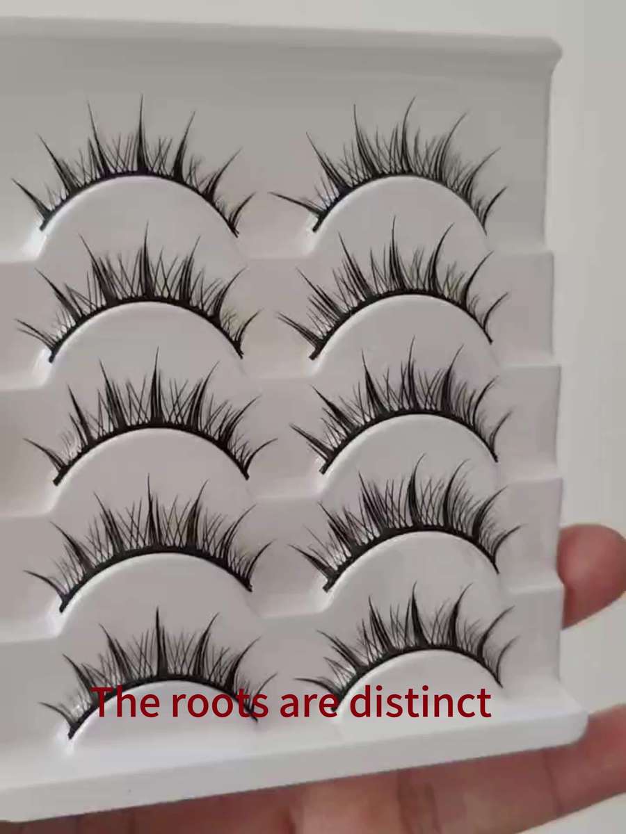 False Eyelashes Color Black