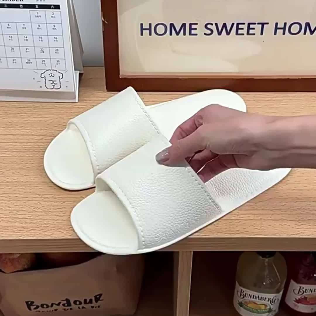 Men Slippers Summer Style Light Coffee Size Uk 8.5 To 9