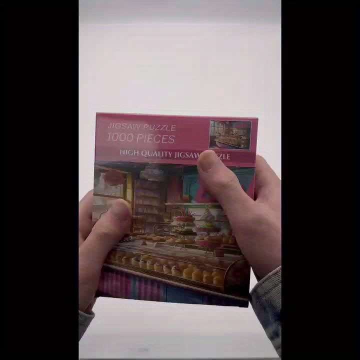 1000 Piece Paper Jigsaw Puzzle For Adults