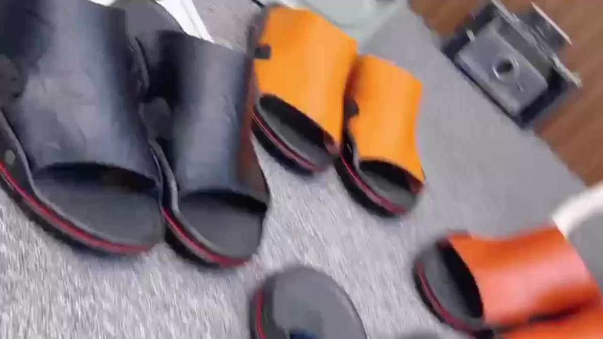 Sandals Color 1018 Blue Size Uk 9.5