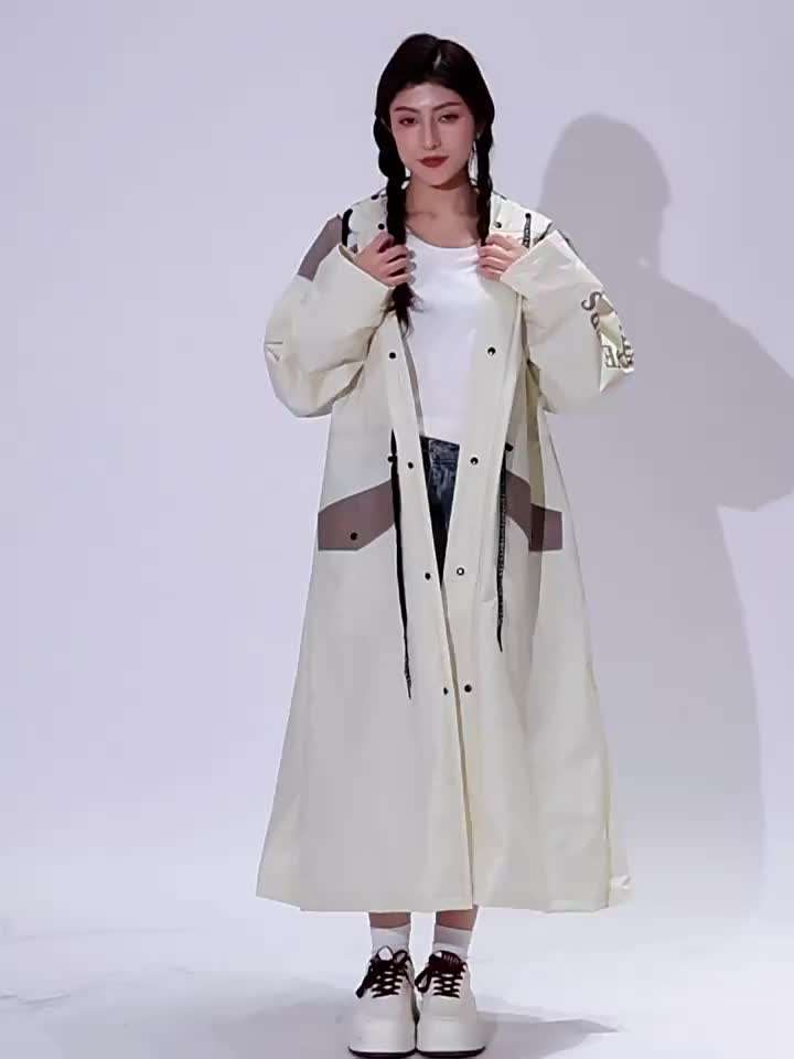 Raincoat Apricot Size Asian L