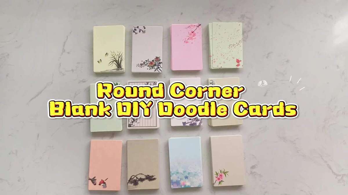 Greeting Cards Material Paper Quantity 80 Pieces 4 Types 1 Pack
