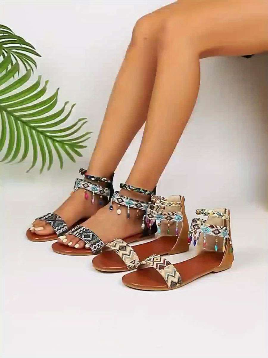 Sandals Color Black Sizeuk 7 Big Kid