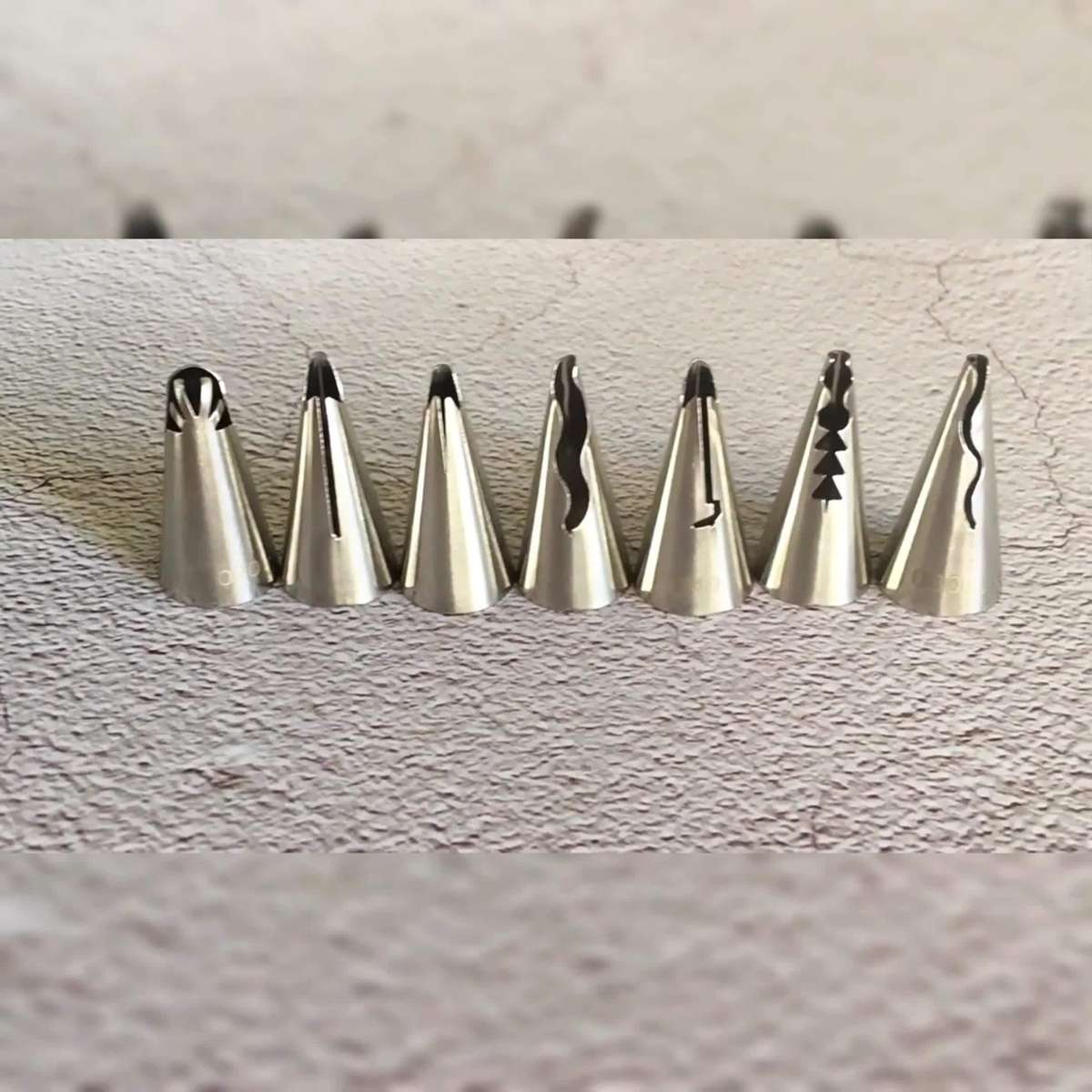 Piping Nozzle Items 7 Piece Decorating Nozzle Set