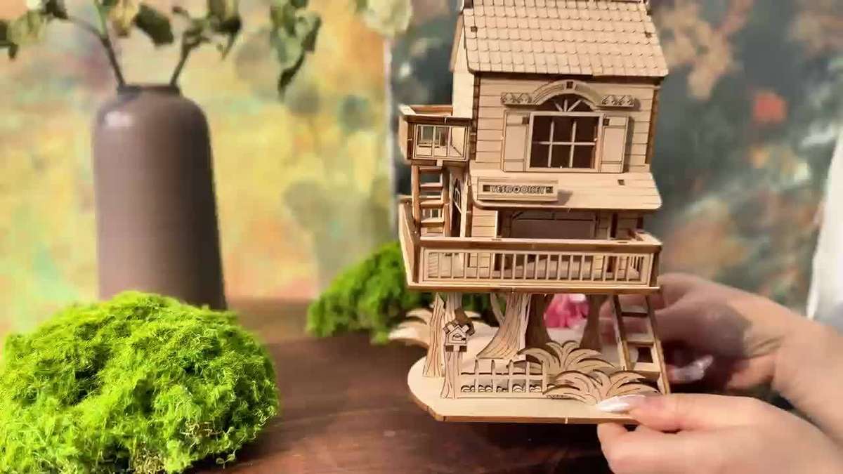 Building Toy Architectural Model Toy Set Style Mail