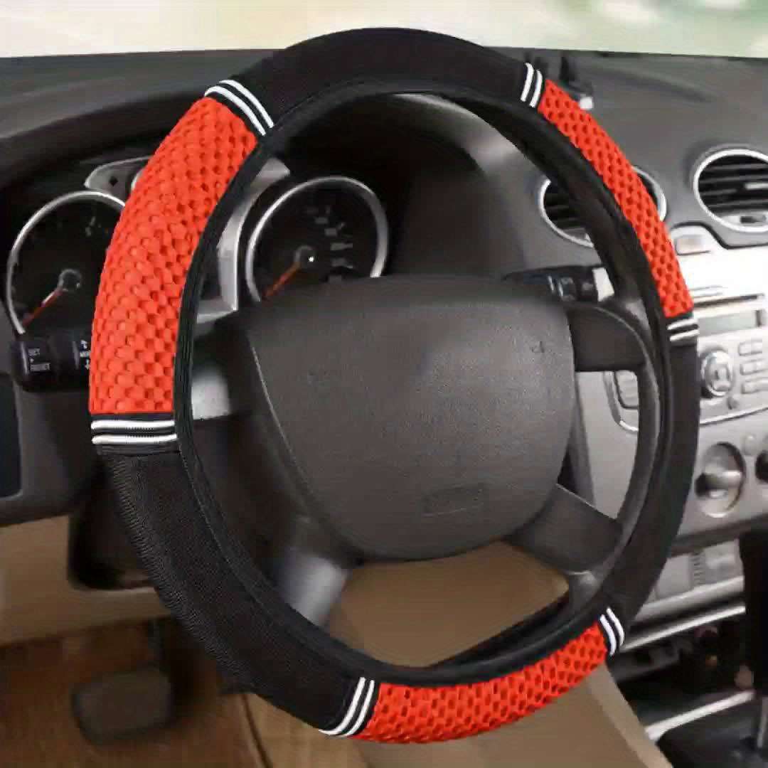 Car Steering Wheel Cover Red