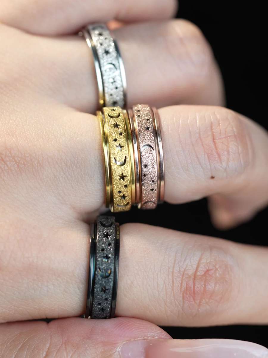 Modern Fashion Gift For Her Finger Ring Size 7