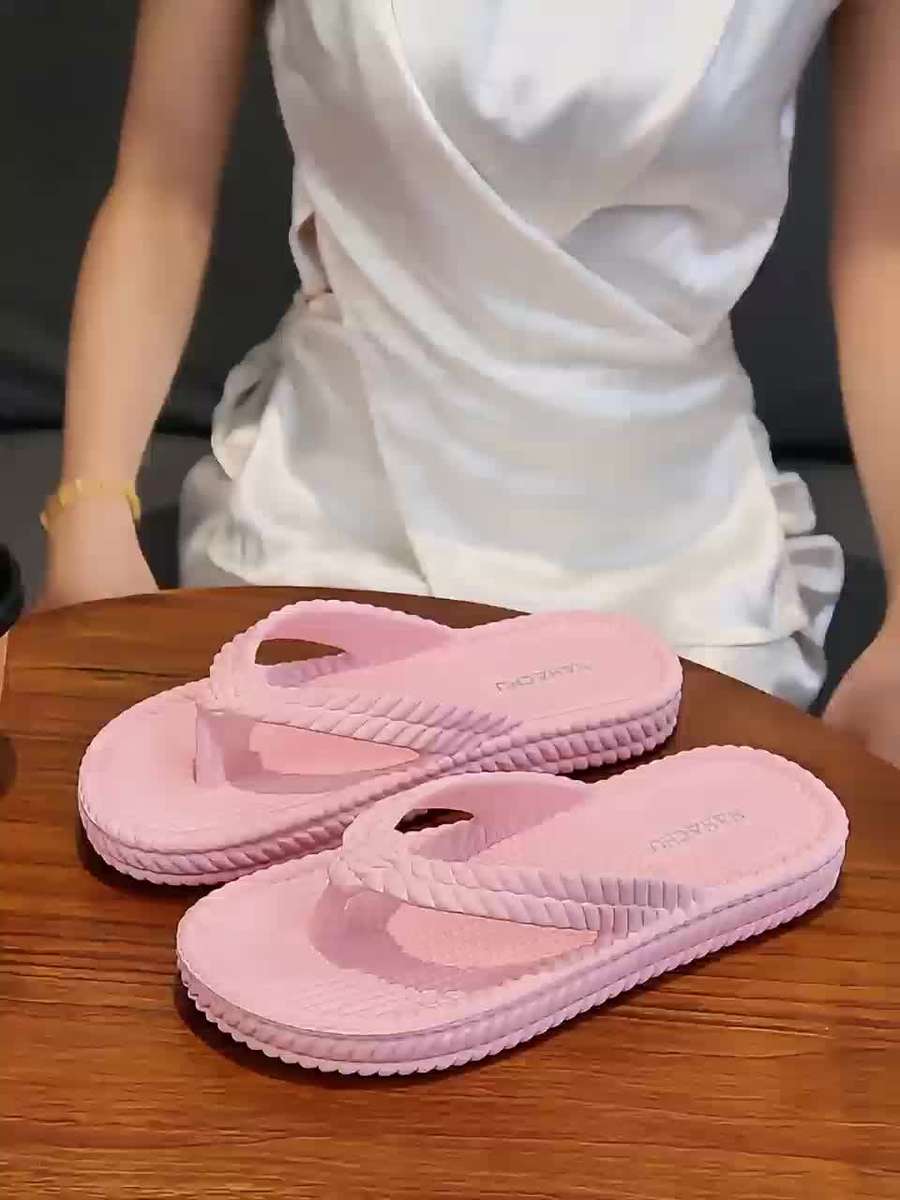 Ladies Summer Flip Flops White Uk 8