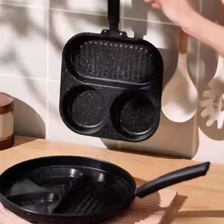 Elite Non Stick Cast Iron Breakfast Pan Catering
