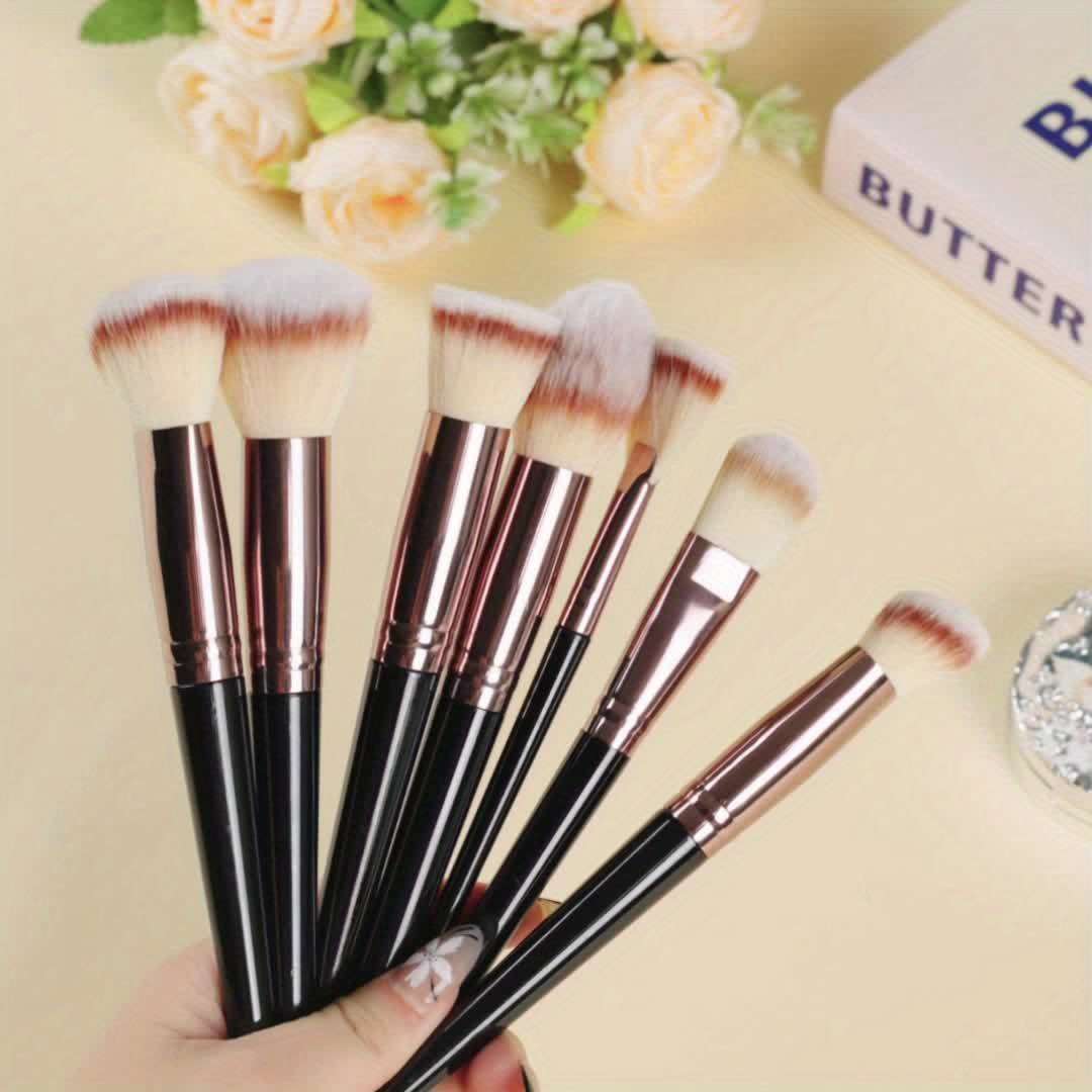 Makeup Brush Set Color Black Quantity3Pcs