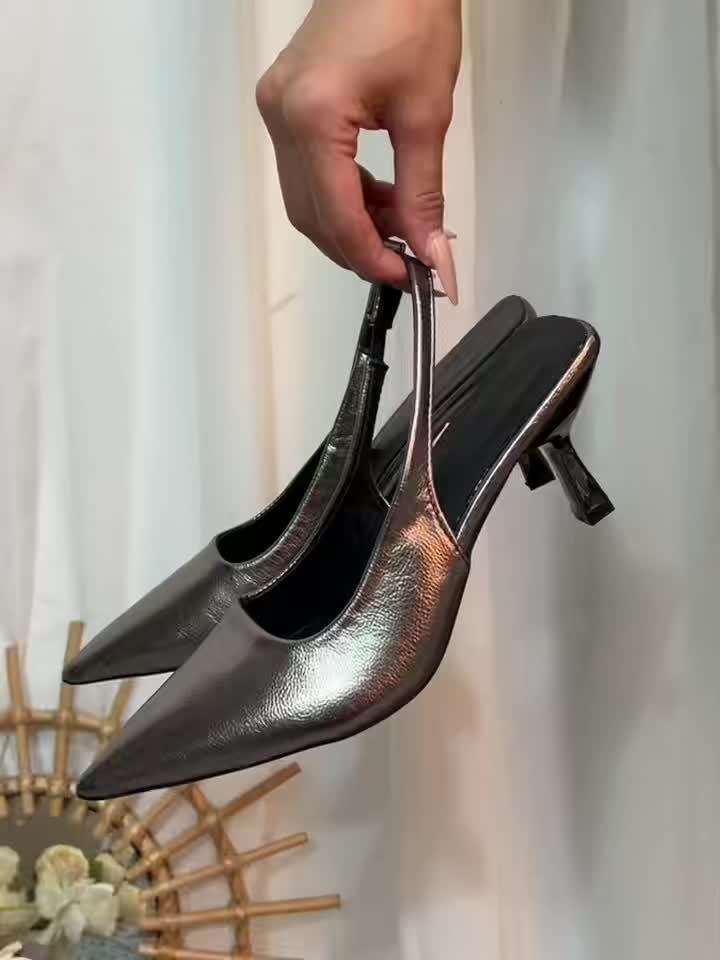 Women S High Heels Color Gun Color Sizeuk 3.5