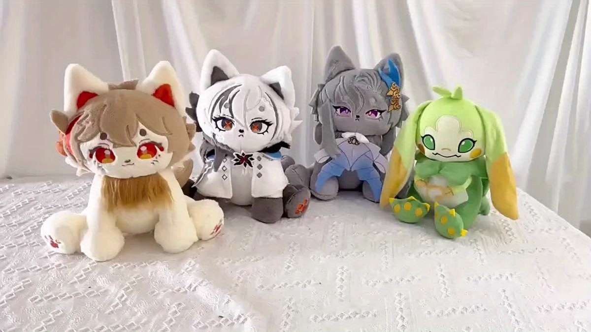 Plush Toyss color Green