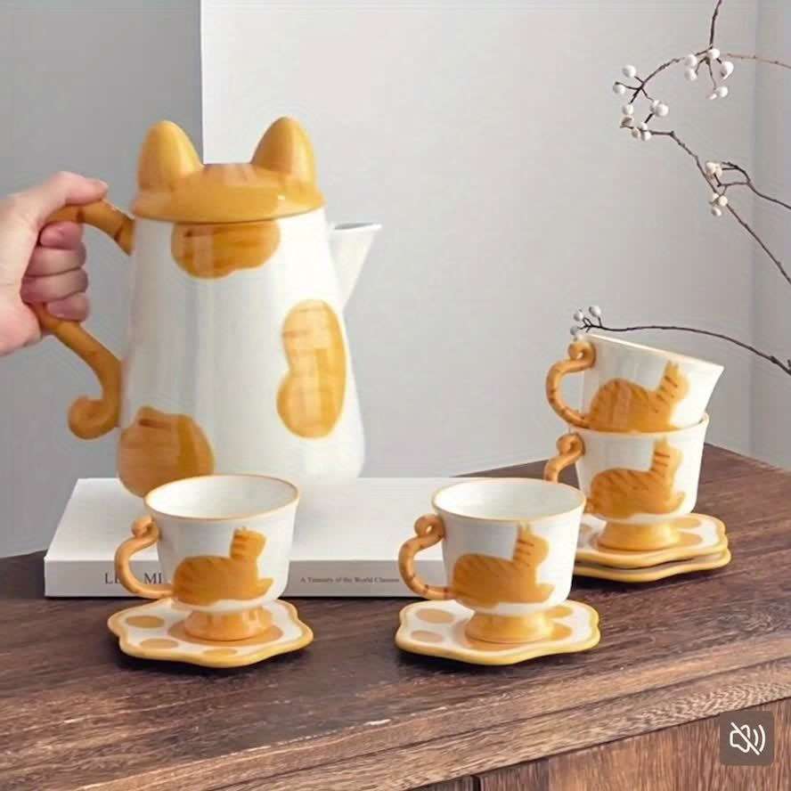Water Cup Items Cat Cup And Dish