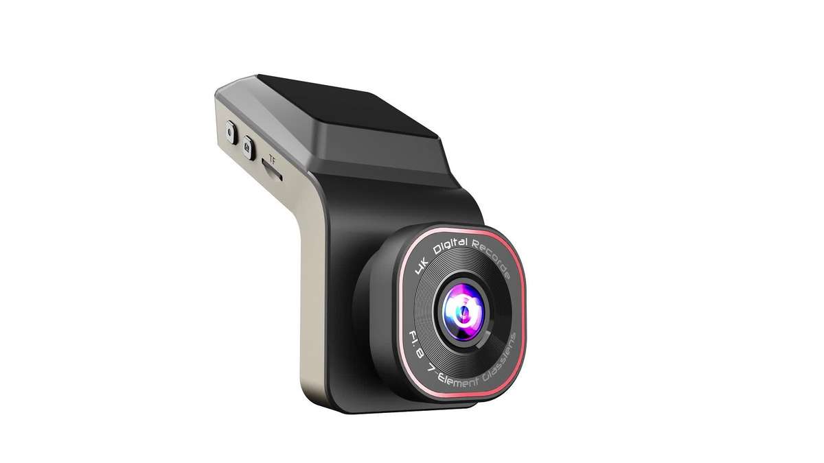 Upgraded Car Dvr With Night Vision Hidden Screen Loop Recording Storage Plug