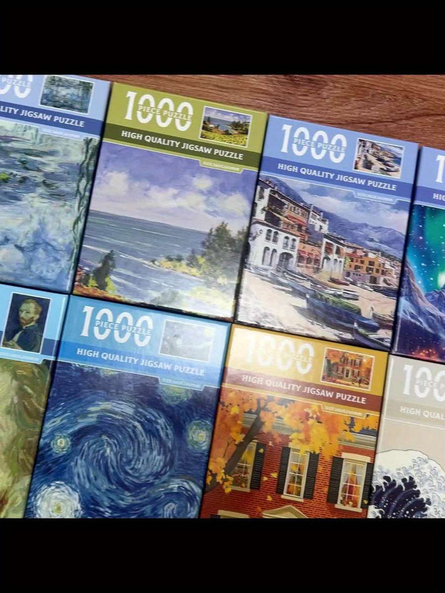 1000 Piece Mini Paper Jigsaw Puzzle